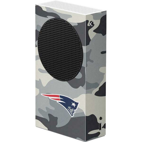 NFL New England Patriots Camo Xbox Series S Console Skin